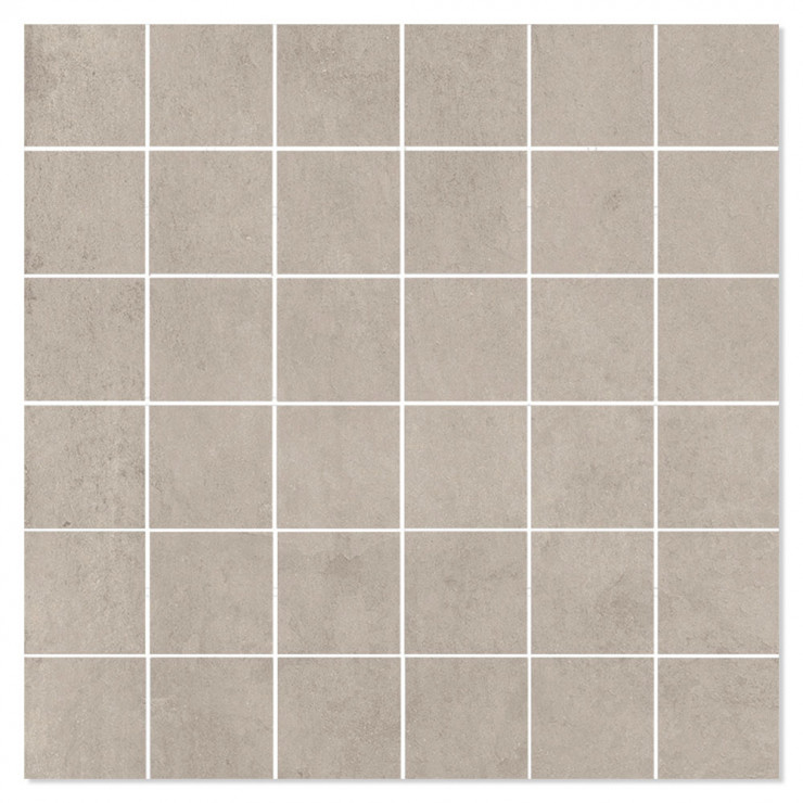 Mosaik Klinker Ecostone Brungrå Mat 30x30 (5x5) cm-0